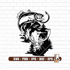 Hunting Svg | Deer hunting Svg | Deer Hunter Svg | Outdoor Hunting Svg | Hunting Shirt Svg | Hunting Svg Files for Cricut | Png Dxf Jpg Eps