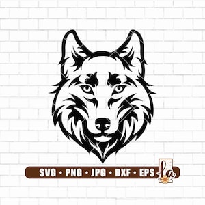 Wolf Svg | Wolf Head Svg | Wolf Face Svg | WOlf Cut File | Wolf Pack Svg | Howling Wolf Svg | Wolf ng | Cricut & Silhouette | Png Dxf Eps