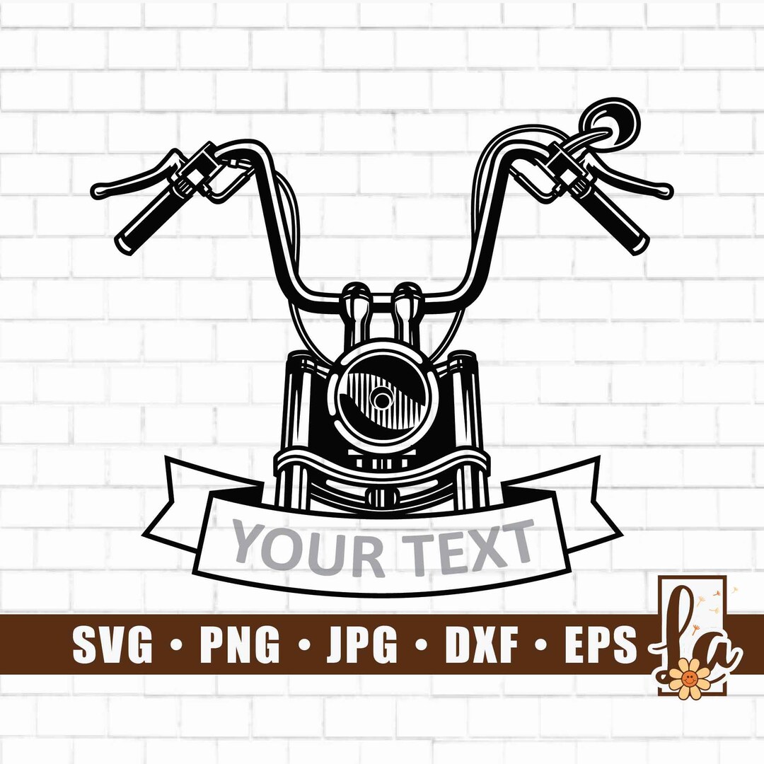 Motorcycle Handle Bars SVG Handlebars Svg Chopper Bike Svg Etsy