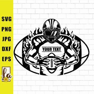 Football player svg | Football name | Football svg | football team | Football Season | Football Player Png | Football Shirt Svg | Png Dxf