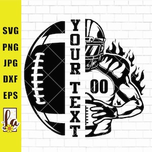 Football player svg | Football name | Football svg | football team | Football Season | Football Player Png | Football Shirt Svg | Png Dxf