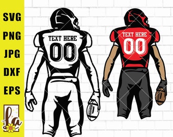 Football player svg | Football name | Football svg | football team | Football Season | Football Player Png | Football Shirt Svg | Png Dxf