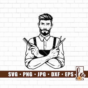 Barber Svg | Hair Stylist svg | Barbershop svg| Hair Hustler Svg | Barber Svg | Barber Cut Files | Clippers svg | Barber Shirt Svg | Png Dxf
