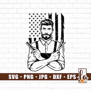 US Barber Svg | Hair Stylist svg | Barbershop svg | Hair Hustler Svg | Barber Svg | Barber Cut Files | Clippers svg | Barber Shirt Svg | Png