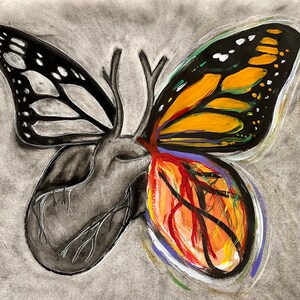 Heart | New Life Butterfly | 8.5x11&quot; Print