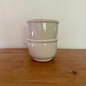 Vintage Set of 2 Chunky Ironstone Bowls