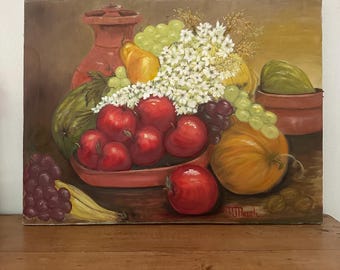 Vintage Original Still Life Painting