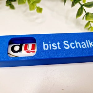 Duplo Geschenkbox Schalke = Schokoriegel Schachtel