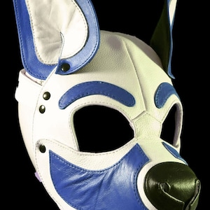 Puppy leather hood/Leather Pup Play Hood