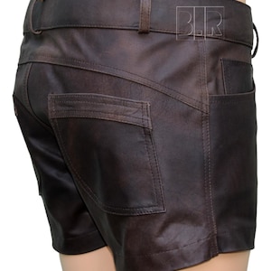 Leather nicker & Short for Men&#39;s, Gift for Men&#39;s | Hand Made Leather SHORT For Man&#39;s ,Personalized Gift