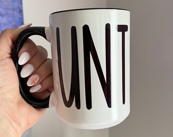 Funny Coffee Mug, Cunt Mug, Cunt CoffeeMug, Cunt/Unt Mug, Funny Adult Mug, Work From Home Mug, Inappropriate Mug, Gag Gift For Friend