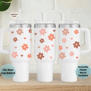 Simple Modern 40 oz Tumbler with Handle and Straw Lid Color “Mauve Me”