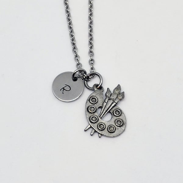 Palette Necklace Etsy