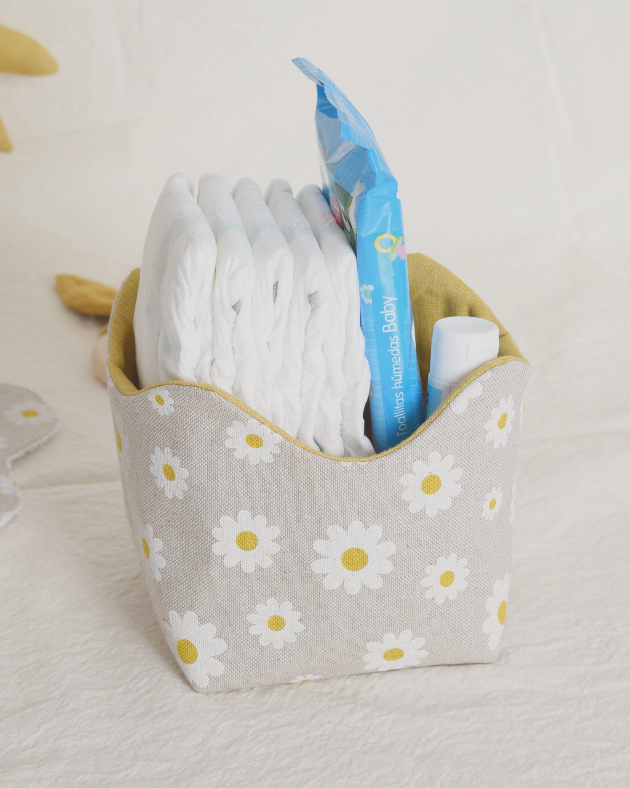 Fabric Basket Sewing Pattern for Babies Pdf Sewing Pattern and Tutorial ...