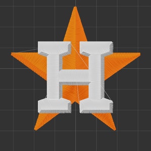 Astros Logo DST file