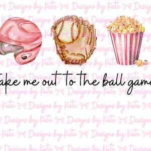 Take Me Out To The Ballgame Digital Design