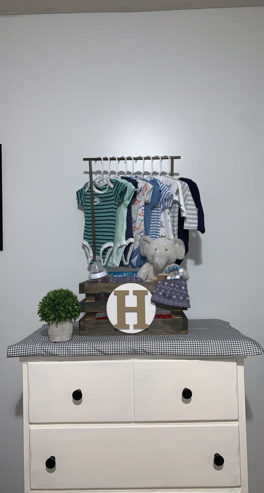 Baby Shower Wardrobe Crate! Great for Baby Showers and Gender Reveals