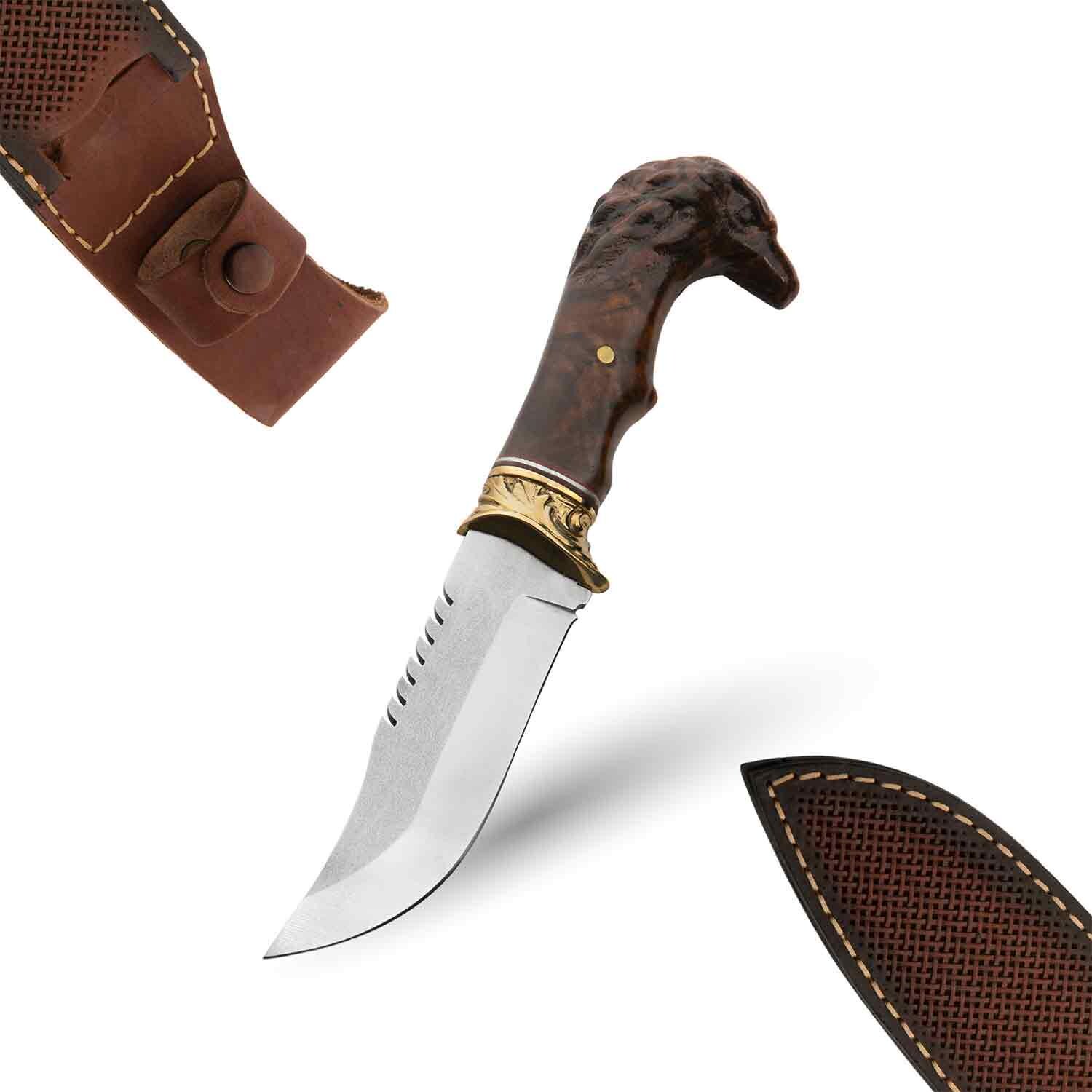 Eagle Head Bowie Hunting Knife - Etsy