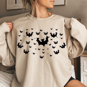 Bat Sweatshirt, Bats Shirt, Its Frickin Bats, Witchy Sweatshirt, October Sweatshirt, Cute Halloween Sweatshirt, Bat Costume