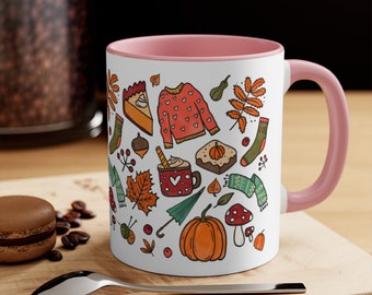 Fall Coffee Mug, Fall Mug, Autumn Mug, Pumpkin Mug, Pumpkin Spice Mug, Fall Pumpkin Mug, Thanksgiving Mug, Pumpkin Coffee Mug