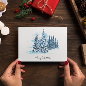 Personalized Family Christmas Cards, Custom Christmas Cards, Christmas Cards, Holiday Card Set (10, 30 or 50), Holiday Cards, Minimalist