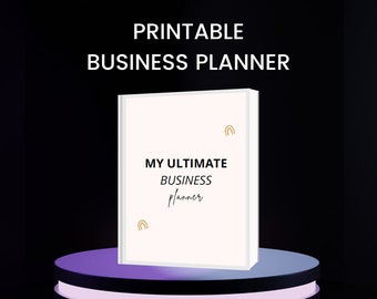 Business Planner | Business Kit |  Printable | Instant Downloads