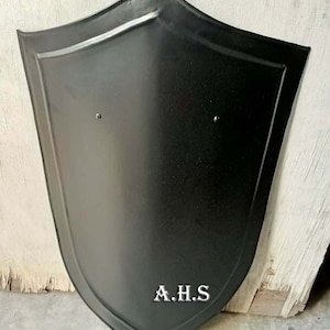 Handmade 18GA Steel Heater Shield: Medieval Knight Templar Replica