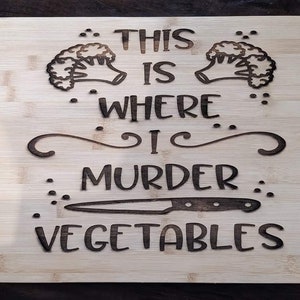 Laser Etched Cutting Boards
