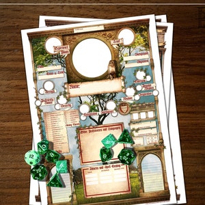 Lush Valley - Digital Character Sheets D&D 5e