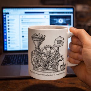 PhD Graduation Gifts, ADHD Coffee Mug, Procrastination Mug, Funny Engineer Present, Academic Humor