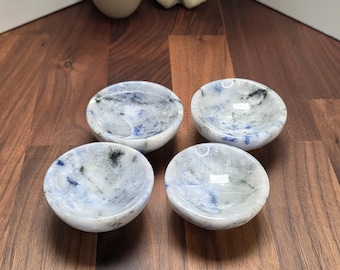 Sodalite Bowl: Deep Blue Crystal Ring Dish - Small 2.5 Inch