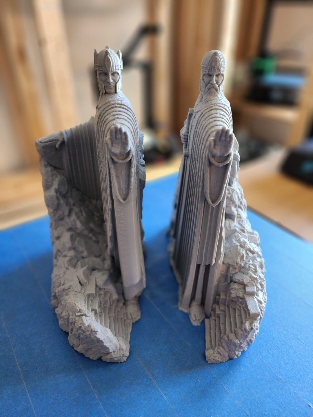 The Argonath 3D Printed Printable STL File Etsy Canada