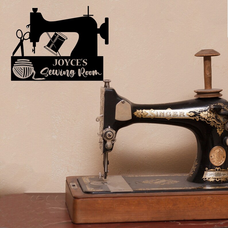Sewing Room Sign Sewing Sign Custom Metal Quilting Sign Etsy