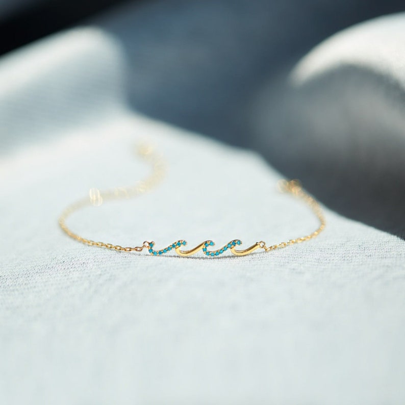 I'd Be So Lost Without You Triple Wave Friendship Matching Bracelet, Friendship Bracelet, Birthday Gift, Best Friend Gift, Gift for Her image 2