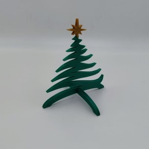 3D Printed Christmas Tree with Star | Many colors | Advent | Christmas | fir | Advent Season