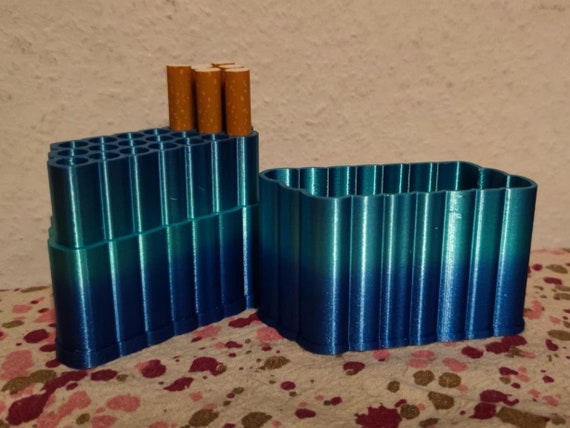3D Print Cigarette Box for 21 Pieces. | Individual | Many Colors | Cigarette  Case | 3D Printed | Personalize