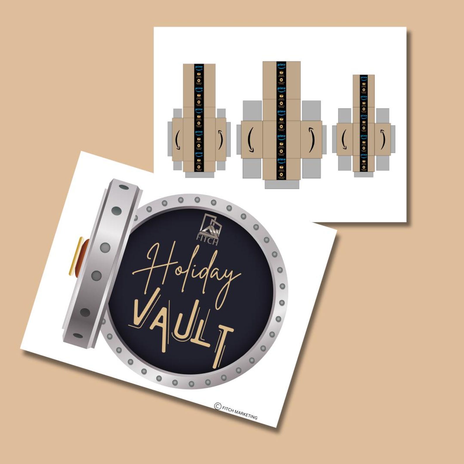 Elf on the Shelf Printable Amazon Boxes elfazon Etsy