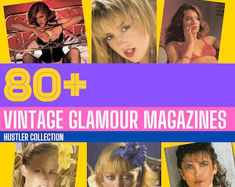 80s Hustler Magazine - Etsy Canada