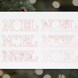 Multilayer Noel Nativity Scene Laser Cut, Nativity Scene Laser Cut, Noel SVG, Wooden Table Decoration, Laser Cut File, Xtool, Glowforge image 3
