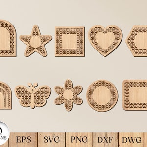 Rotan teken lasergesneden bestand, deurhanger, SVG-bundel voor Glowforge, Cricut, Vector, Instant Download, svg, png, eps, dxf, dwg