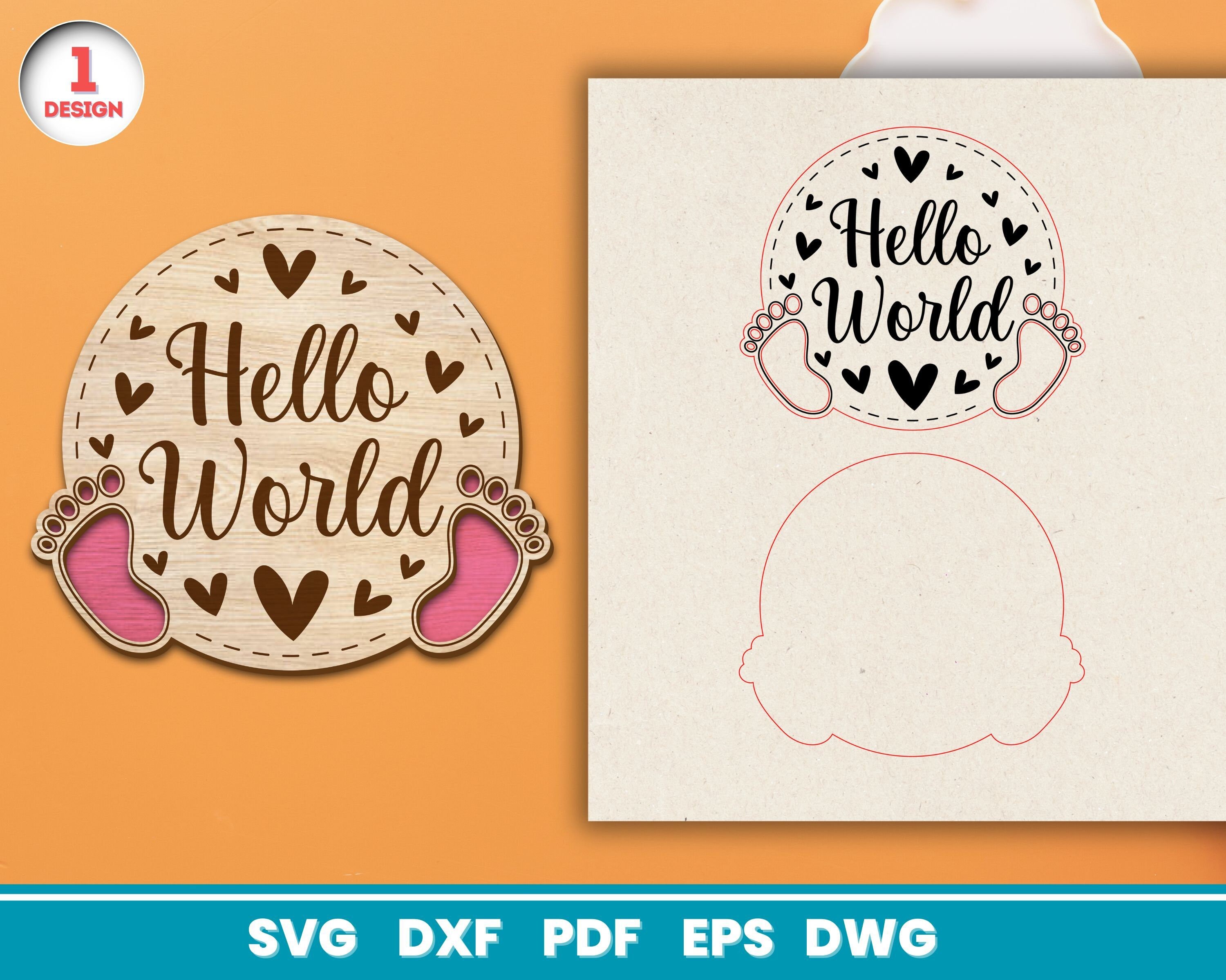 Baby Milestone Cards Laser Cut Bundle, Monthly Milestone, Baby