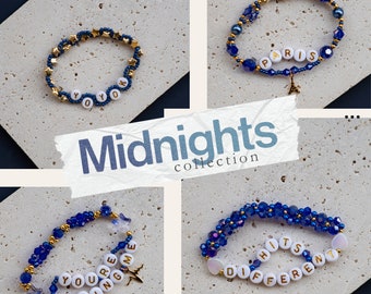 Bracciale dell'amicizia Taylor Swift Eras Tour - collezione Midnights