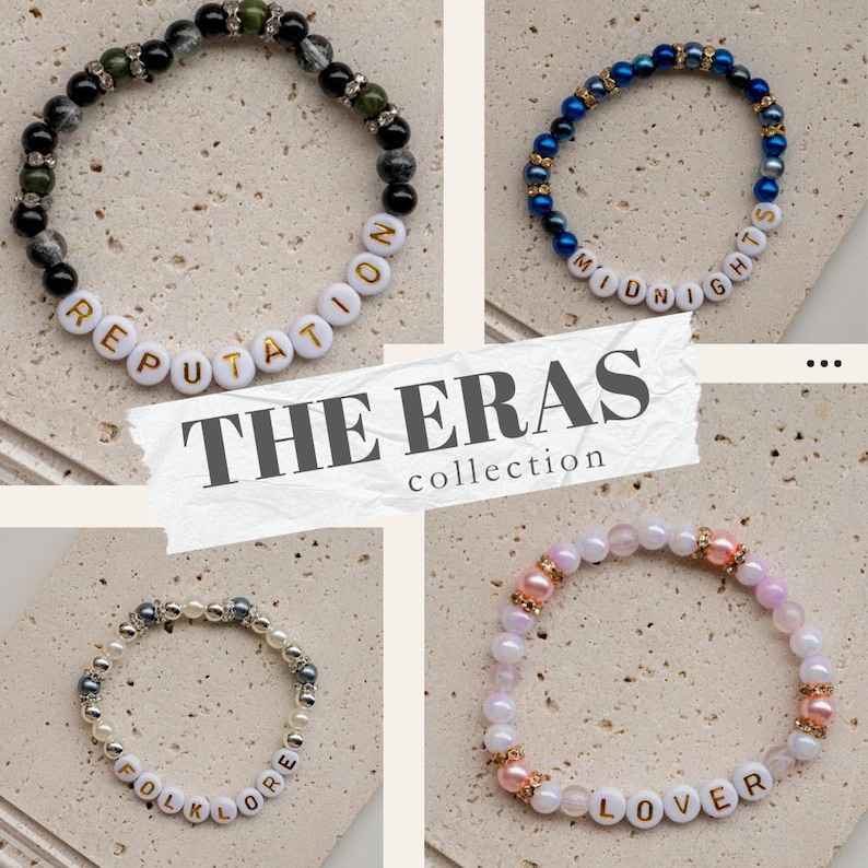 Eras Tour bracelets Album collection image 1