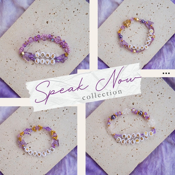 Friendship Bracelet Taylor Swift Eras Tour - Speak Now collection