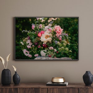 PRINTABLE bunch of flowers Wall Art Flower print Botanical photo  Floral Print Flower Art DOWNLOAD Floral Photography  Wall Art