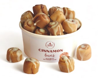 Cinnamon Buns wax melts, fake food wax melts for warmer