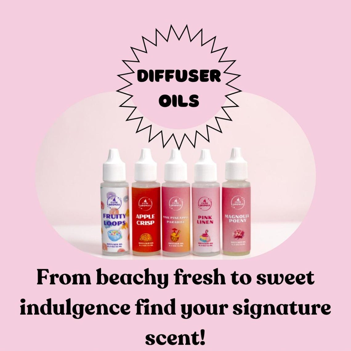 Diffuser Oils, Strong Long Lasting Home Fragrance, Bakery, Fruity ...