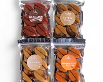 Coffee Bean Wax Melts: Gourmet Coffee Scents - 4 oz Bag