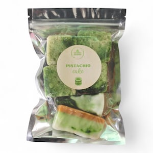 Pistachio Cake Wax Melt Shapes, Bakery Wax Melts