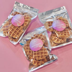 Mixed Berry Waffles Wax Melts – Wax Melts For Warmer, Realistic Waffle Shapes, -Maple Syrup, Berries & Waffle Breakfast Scent